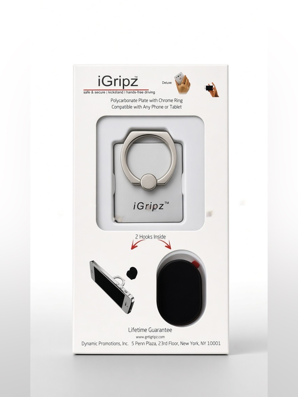 6/36$ or 10/50$

iGripz Phone Ring Holder with Chrome Ring